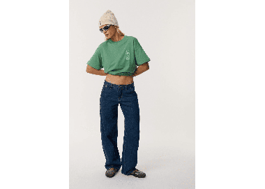 RipCurl Search Series Vaporcool Moteriški Marškinėliai | Dusty Green | Surfwax