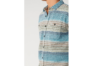 RipCurl Classic Surf Baja Men's Flannel Shirt | Dusty Jade | Surfwax