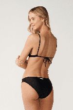 RipCurl Classic Surf Women's Bikini Bottom | Black | Surfwax