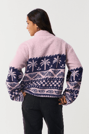 RipCurl Bossa Nova Women's Fleece | Lilac | Surfwax