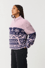 RipCurl Bossa Nova Women's Fleece | Lilac | Surfwax