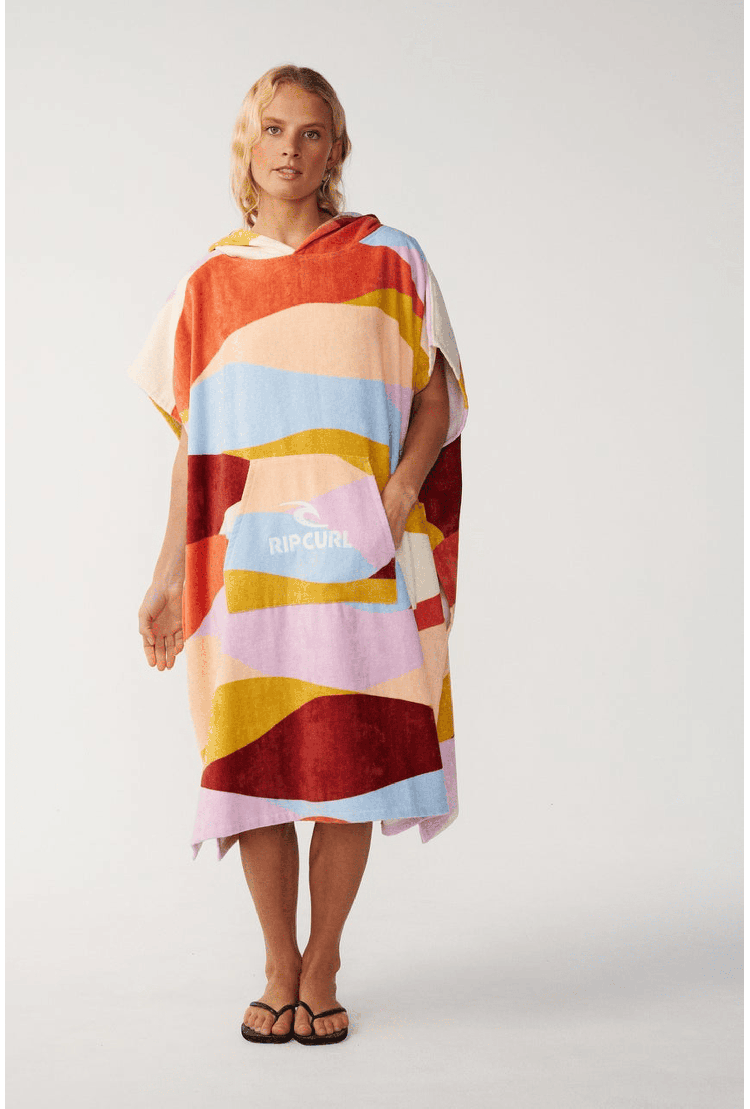 RipCurl Mixed Women's Hooded Towel | Multi | Surfwax