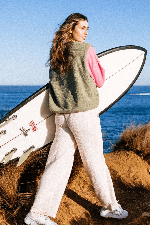 RipCurl Cala Nights Women's Pants | Natural | Surfwax