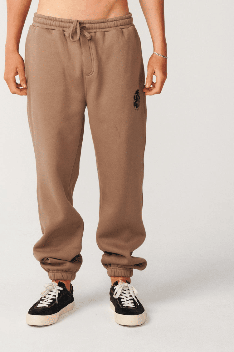 RipCurl Icons Of Surf Men's Trackpants | Walnut | Surfwax