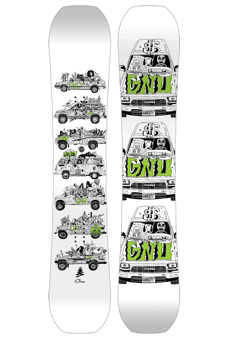 GNU Money Snowboard | 2026/2027 | Surfwax