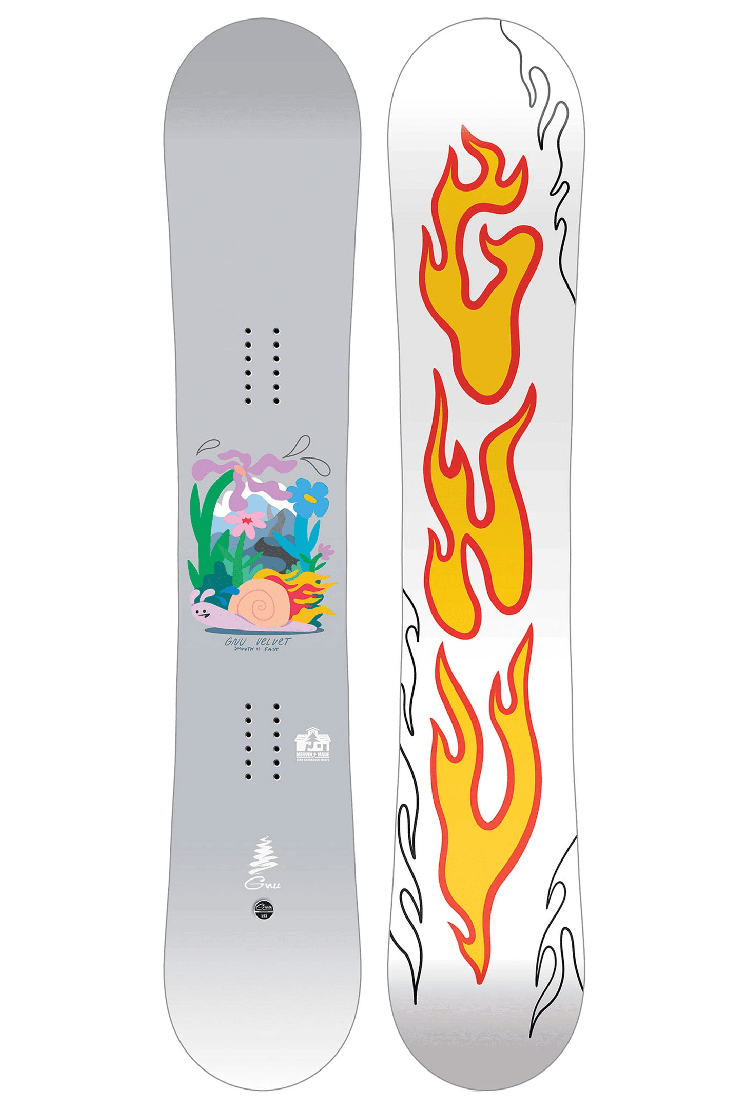 GNU Velvet Women's Snowboard | 2026/2027 | Surfwax