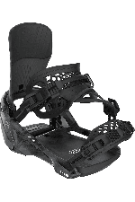 Bent Metal Lightning Supermatic ® Snowboard Binding | Black | Surfwax