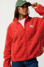 RipCurl Every Day Zip Through Moteriškas Bliuzonas | Red | Surfwax
