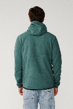 RipCurl Departed Zip Through Vyriškas Bliuzonas | Muted Green | Surfwax