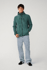 RipCurl Departed Zip Through Vyriškas Bliuzonas | Muted Green | Surfwax