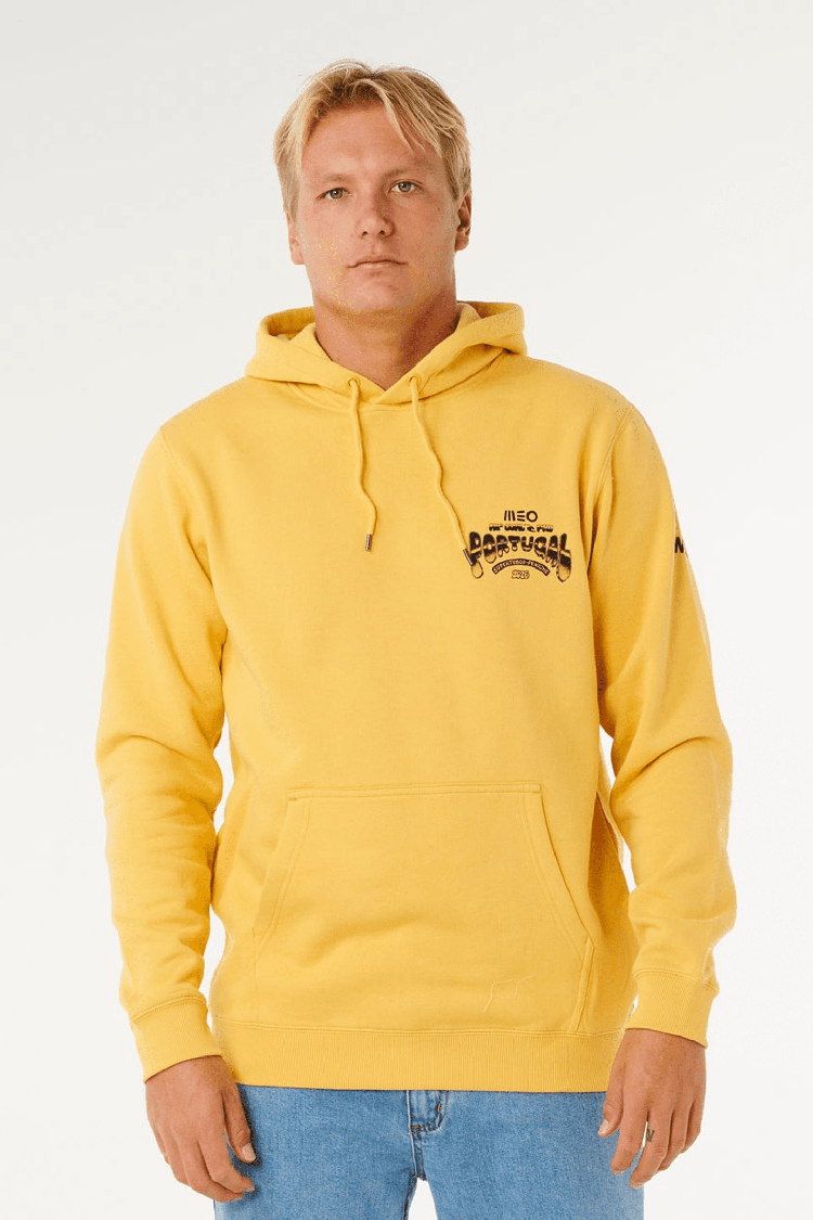 RipCurl Meo Peniche Pro 26 Men's Hoodie | Ochre | Surfwax