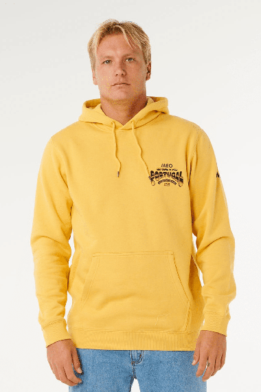 RipCurl Meo Peniche Pro 26 Men's Hoodie | Ochre | Surfwax