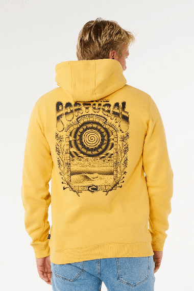 RipCurl Meo Peniche Pro 26 Men's Hoodie | Ochre | Surfwax