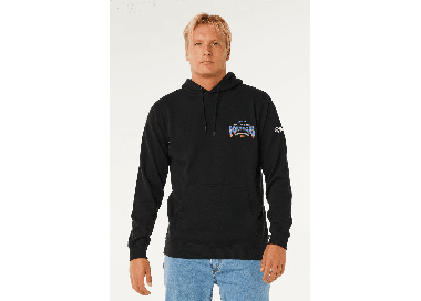 RipCurl Meo Peniche Pro 26 Men's Hoodie | Black | Surfwax