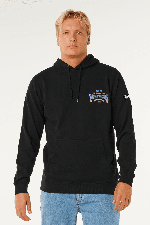 RipCurl Meo Peniche Pro 26 Men's Hoodie | Black | Surfwax