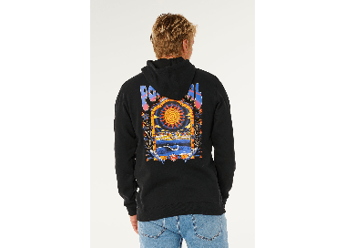 RipCurl Meo Peniche Pro 26 Men's Hoodie | Black | Surfwax