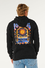 RipCurl Meo Peniche Pro 26 Men's Hoodie | Black | Surfwax