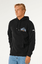 RipCurl Meo Peniche Pro 26 Men's Hoodie | Black | Surfwax