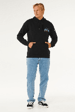 RipCurl Meo Peniche Pro 26 Men's Hoodie | Black | Surfwax
