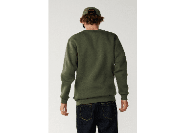RipCurl Classic Surf Crew Men's Sweatshirt | Dark Olive | Surfwax