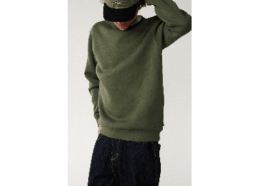 RipCurl Classic Surf Crew Men's Sweatshirt | Dark Olive | Surfwax