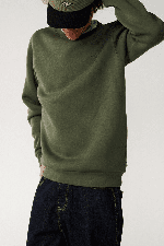 RipCurl Classic Surf Crew Men's Sweatshirt | Dark Olive | Surfwax