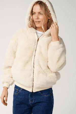 RipCurl Bossa Nova Women's Fleece | Bone | Surfwax