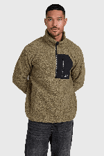 Brunotti Kelstyn Men's Fleece | Dusky Green | Surfwax
