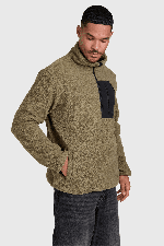 Brunotti Kelstyn Men's Fleece | Dusky Green | Surfwax