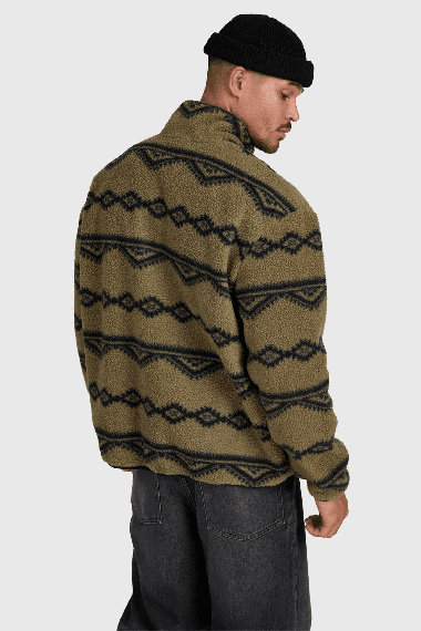 Brunotti Kennet Men's Fleece | Dusky Green | Surfwax