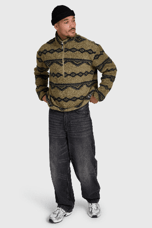 Brunotti Kennet Men's Fleece | Dusky Green | Surfwax