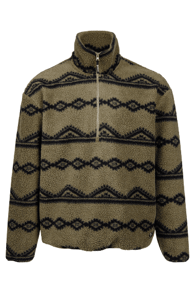Brunotti Kennet Men's Fleece | Dusky Green | Surfwax