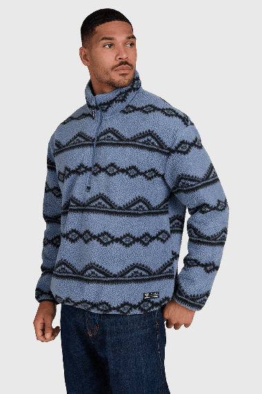Brunotti Kennet Men's Fleece | Flint Stone | Surfwax