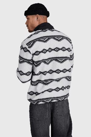 Brunotti Kevio-Zip Men's Fleece | Soft Grey | Surfwax