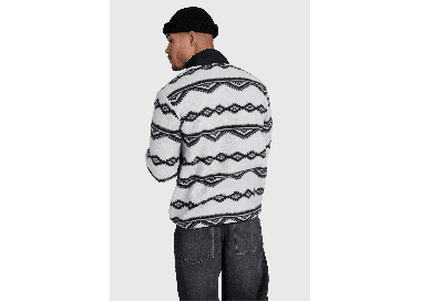 Brunotti Kevio-Zip Men's Fleece | Soft Grey | Surfwax