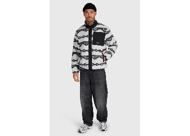 Brunotti Kevio-Zip Men's Fleece | Soft Grey | Surfwax
