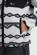 Brunotti Kevio-Zip Men's Fleece | Soft Grey | Surfwax