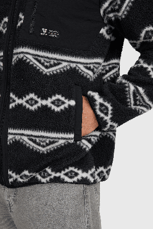 Brunotti Kevio-Zip Men's Fleece | Black | Surfwax