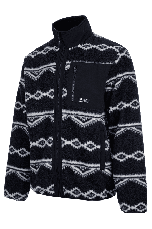Brunotti Kevio-Zip Men's Fleece | Black | Surfwax