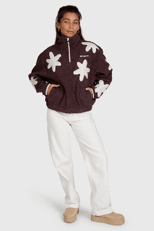 Brunotti Kirsten Women's Fleece | Raisin | Surfwax