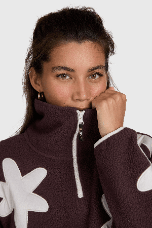 Brunotti Kirsten Women's Fleece | Raisin | Surfwax