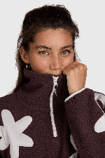 Brunotti Kirsten Women's Fleece | Raisin | Surfwax