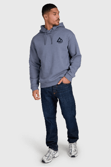 Brunotti Myne Men's Hoodie | Grey Sky | Surfwax
