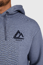 Brunotti Myne Men's Hoodie | Grey Sky | Surfwax