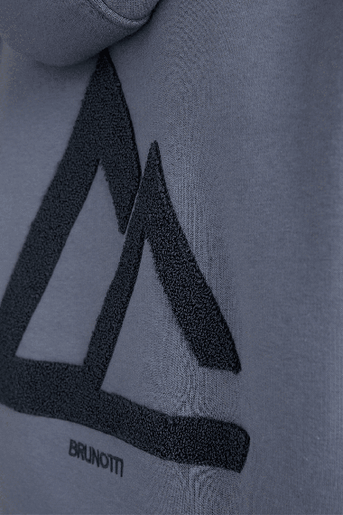 Brunotti Myne Men's Hoodie | Grey Sky | Surfwax