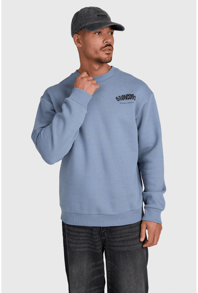 Brunotti Naldo Men's Sweatshirt | Flint Stone | Surfwax