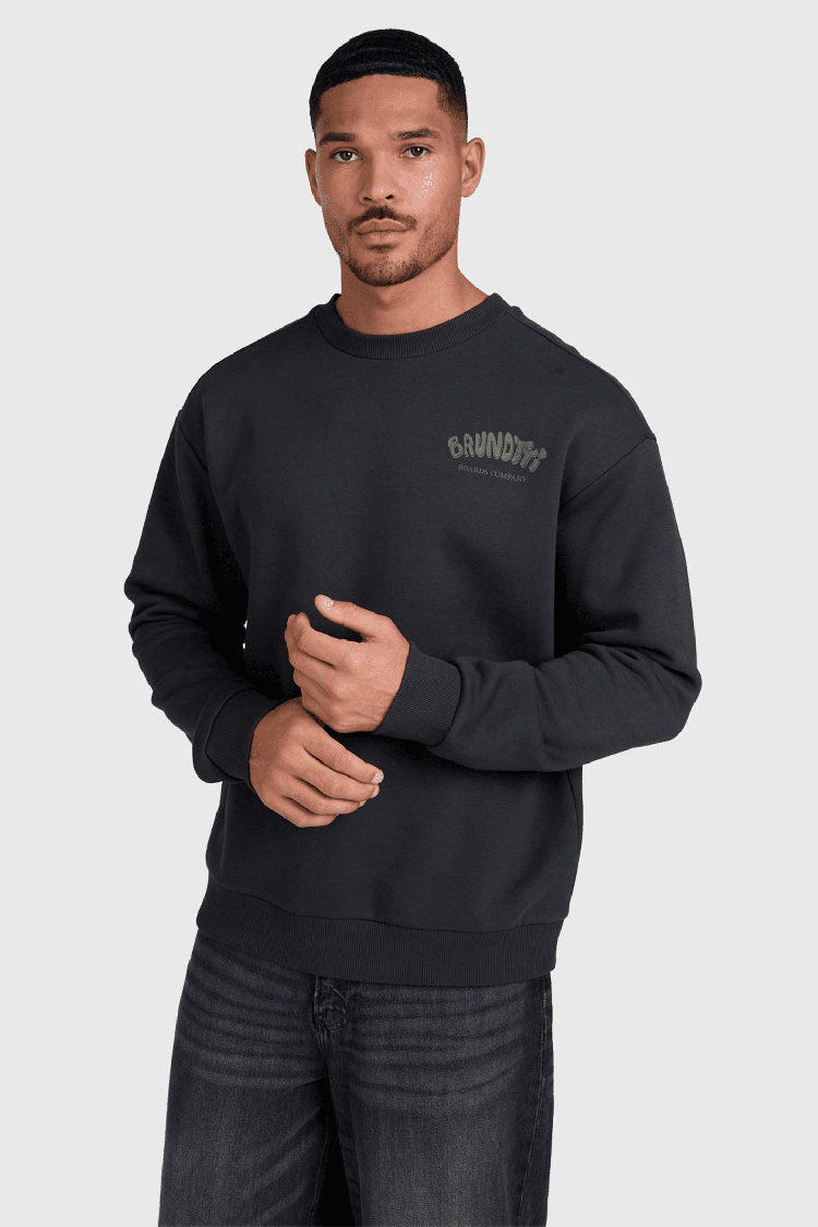 Brunotti Naldo Men's Sweatshirt | Black | Surfwax