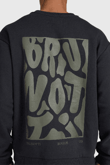 Brunotti Naldo Men's Sweatshirt | Black | Surfwax