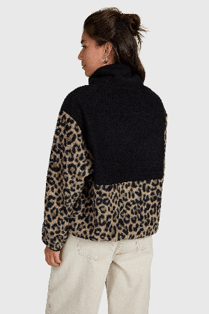 Brunotti Chondra-Print Women's Fleece | Polar Fungi | Surfwax