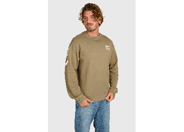 Brunotti Nessor Men's Sweatshirt | Dusky Green | Surfwax